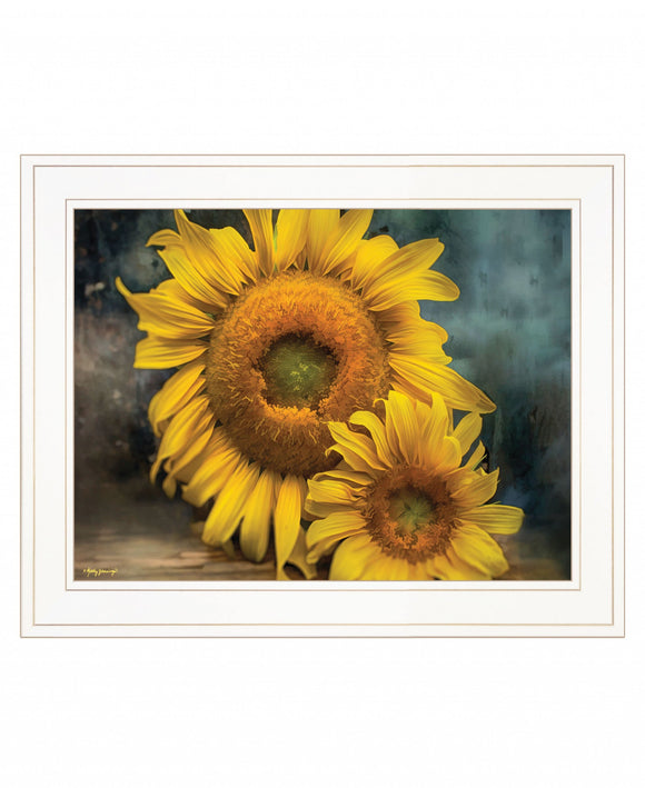 Floral Beauty II 1 White Framed Print Wall Art - FREE SHIPPING