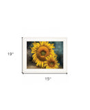 Floral Beauty II 1 White Framed Print Wall Art - FREE SHIPPING