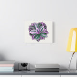 Tradescantia Nanouk Canvas Print – Botanical Wall Art