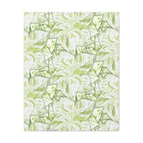 Snow Queen Pothos Pattern Canvas Print – Botanical Wall Art