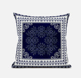 16" X 16" Muted Cream Blown Seam Geometric Indoor Outdoor Throw Pillow - FREE SHIPPING