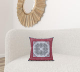 16" X 16" Muted Gold Blown Seam Geometric Indoor Outdoor Throw Pillow - FREE SHIPPING