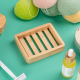 Slotted Wood Soap Bar Dish