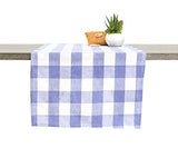 Fennco Styles Country Buffalo Check Soft Tablecloth - Classic Check Table Linen for Everyday Use, Family Gathering, Indoor Outdoor Parties and Special Occasion