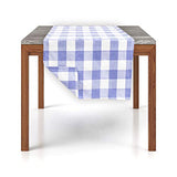 Fennco Styles Country Buffalo Check Soft Tablecloth - Classic Check Table Linen for Everyday Use, Family Gathering, Indoor Outdoor Parties and Special Occasion