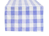 Fennco Styles Country Buffalo Check Soft Tablecloth - Classic Check Table Linen for Everyday Use, Family Gathering, Indoor Outdoor Parties and Special Occasion
