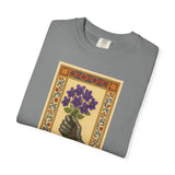 Chivalry with Violets T-shirt: Timeless Gift for Kind Souls