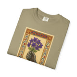 Chivalry with Violets T-shirt: Timeless Gift for Kind Souls