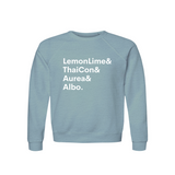 LemonLime, ThaiCon, Aurea & Albo Plant Lover Sweatshirt – Organic Cotton Raglan
