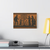 Garden of the Hesperides – Ancient Greek Vase Painting Style
