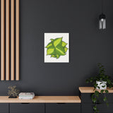 Philodendron Brasil Canvas Print – Botanical Wall Art