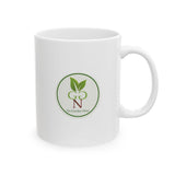 Valentine Garden Ceramic Mug (11oz, 15oz) – Floral Inspirational Coffee Cup