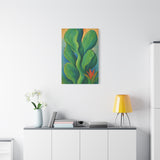 O’Keeffe Inspired Abstract Cactus Painting