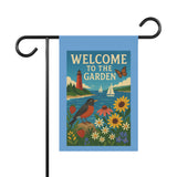 Great Lakes Garden Welcome Banner – “Harbor & Harmony” Garden Welcome Banner, Decorative Garden Flag, Home and Yard Decor, Spring and Summer Decor, Outdoor Welcome Sign