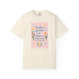 Believe in Tomorrow Tee – Audrey’s Garden Dream