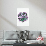 Tradescantia Nanouk Botanical Print – Unframed Wall Art
