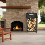 The Woodhaven 4 x 2 Firewood Rack