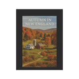 Autumn in New England, Scenic Farm Landscape Garden Banner