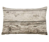 Fennco Styles Country Wood Grain Design Cotton Tablecloth - Natural Table Cover for Everyday Use, Banquets, Holiday Gathering and Outdoor Events