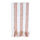 Romy 50x70" Indoor/Outdoor Recycled Woven Throw Blanket