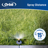 3" Professional Spray Head PR w/ Half Nozzle
