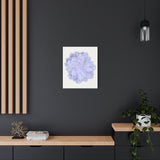 Graptopetalum Murasaki Succulent Canvas Print – Botanical Wall Art