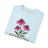Echinacea - Strength - Healing T-Shirt - Unisex Garment-Dyed Tee