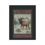 Welcome Christmas, Elk Garden Banner