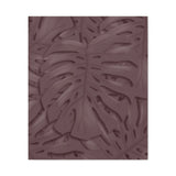 Merlot Monstera Canvas Print – Botanical Wall Art