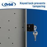 Cam Lock with Keys for Irrigation Controller Enclosures | 57007
