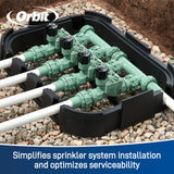 3-Valve Preassembled Manifold with PVC Adapters 57253