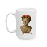 Dianthus Floral Ceramic Mug - Perfect Gift for Garden Lovers - and Yourself.