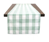 Fennco Styles Country Buffalo Check Soft Tablecloth - Classic Check Table Linen for Everyday Use, Family Gathering, Indoor Outdoor Parties and Special Occasion