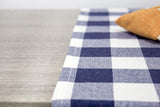 Fennco Styles Country Buffalo Check Soft Tablecloth - Classic Check Table Linen for Everyday Use, Family Gathering, Indoor Outdoor Parties and Special Occasion