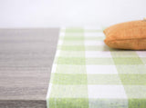 Fennco Styles Country Buffalo Check Soft Tablecloth - Classic Check Table Linen for Everyday Use, Family Gathering, Indoor Outdoor Parties and Special Occasion
