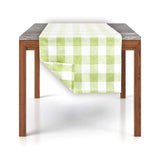 Fennco Styles Country Buffalo Check Soft Tablecloth - Classic Check Table Linen for Everyday Use, Family Gathering, Indoor Outdoor Parties and Special Occasion