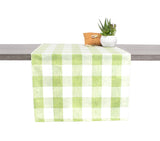 Fennco Styles Country Buffalo Check Soft Tablecloth - Classic Check Table Linen for Everyday Use, Family Gathering, Indoor Outdoor Parties and Special Occasion