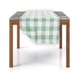 Fennco Styles Country Buffalo Check Soft Tablecloth - Classic Check Table Linen for Everyday Use, Family Gathering, Indoor Outdoor Parties and Special Occasion