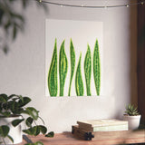 Snake Plant Botanical Print – Unframed Wall Art