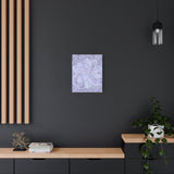 Graptopetalum Murasaki Succulent Pattern Canvas Print – Botanical Wall Art