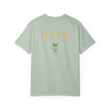 Death Myrtle Unisex Garment-Dyed T-shirt - Vintage Skull & Floral Design, IYKYK Statement Tee