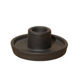 Whirl Ceramic Candle Holder - set of 2