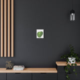Philodendron Gloriosum Canvas Print – Botanical Wall Art