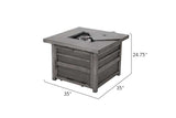 Walsh 4-Piece Aluminum Firepit Sofa Set