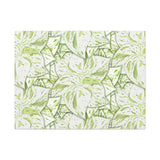 Snow Queen Pothos Pattern Canvas Print – Botanical Wall Art