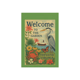 Welcome to the Garden at Tidewater Virginia - Beautiful Outdoor Decor for Home, Seasonal Garden Banner, Perfect Gift for Garden Lovers, Garden Decor
