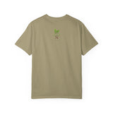 Nature Is Our Teacher – Pliny the Elder Quote Unisex Garment-Dyed T-shirt, Botanical T-shirt