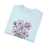Moss Phlox Garden Flower T-Shirt - "Phlox Subulata" & "Sweet Dreams" Design