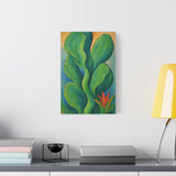 O’Keeffe Inspired Abstract Cactus Painting