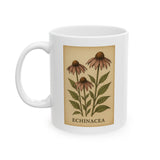 Echinacea Botanical Quote Mug | Floral Coffee Cup | Gift for Gardeners | Morning Beverage | Eco-Friendly Mug | Tea Lover's Gift